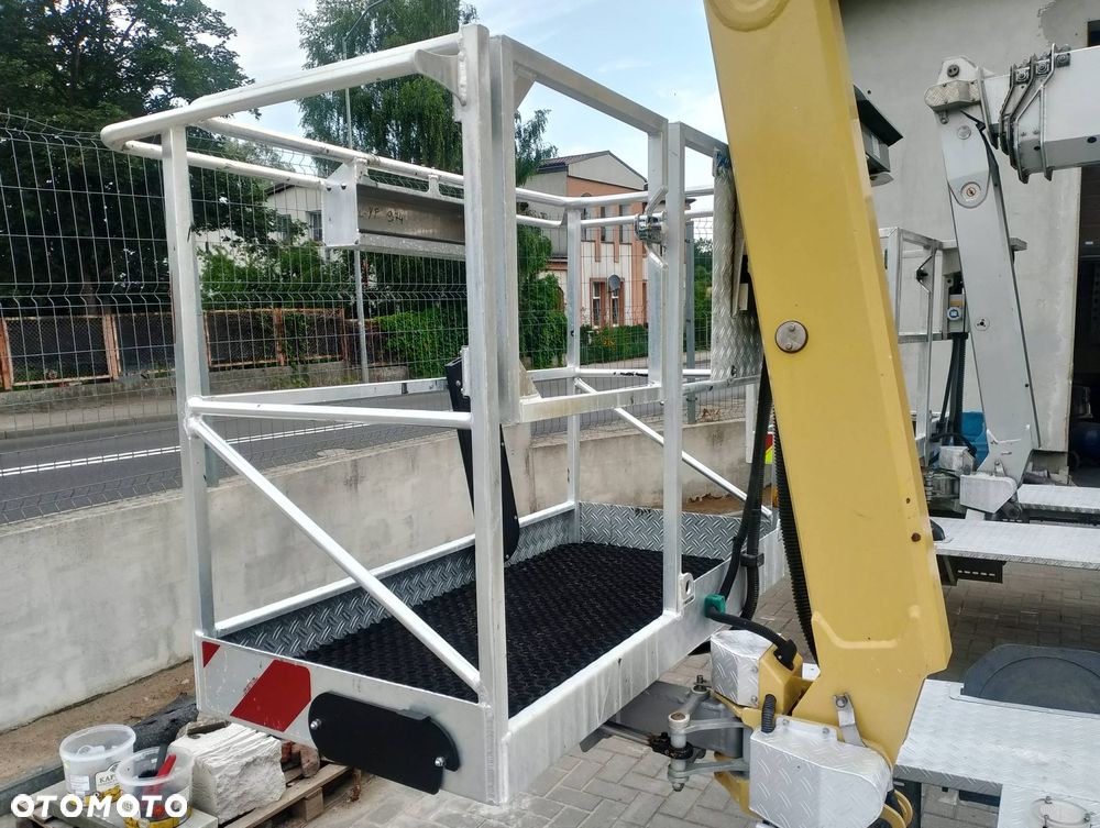 Mercedes-Benz Podnośnik Koszowy Zwyżka Palfinger 21 Metrów 16 w bok ! PILOT NA KABLU!! UDT! Jak Wumag Ruthmann Gsr - 16