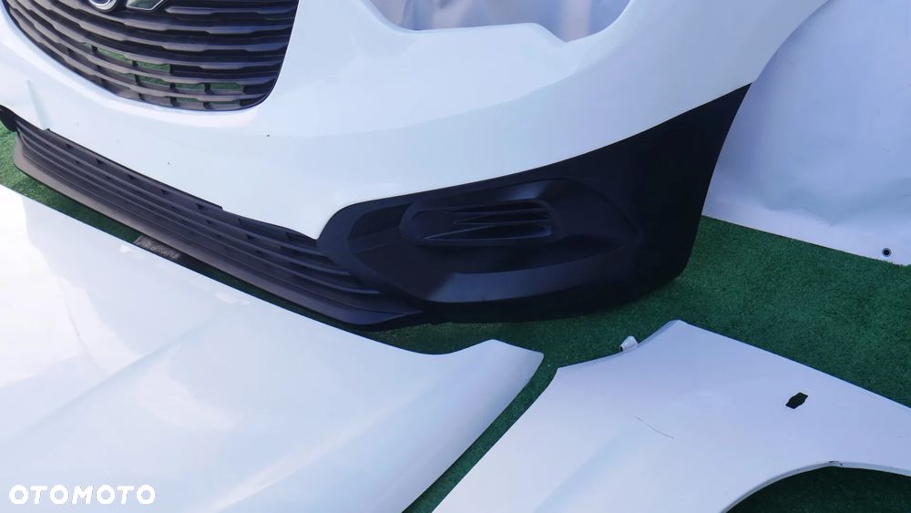 OPEL COMBO E PRZÓD MASKA BŁOTNIK PRAWY + LEWY LAMPA LEWA PAS PRZEDNI CHŁODNICE BELKI ZDERZAK PODŁOGA - 10