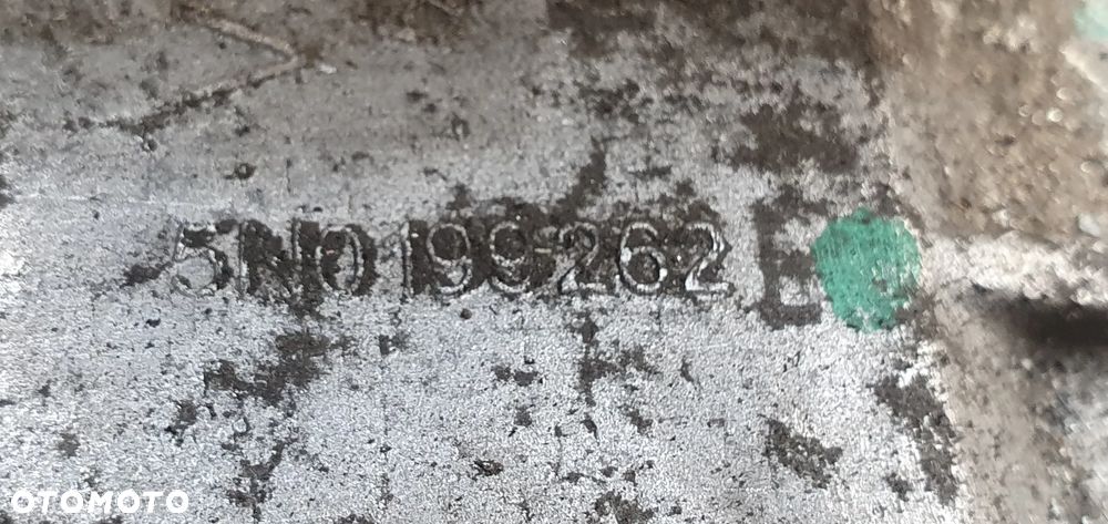 Łapa poduszka silnika VW Tiguan I Lift 2.0 TDI 5N0131552E 5N0199262E - 7