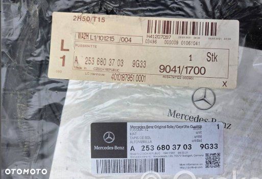 Dywaniki gumowe Mercedes-Benz GLC X253 C253 - 5