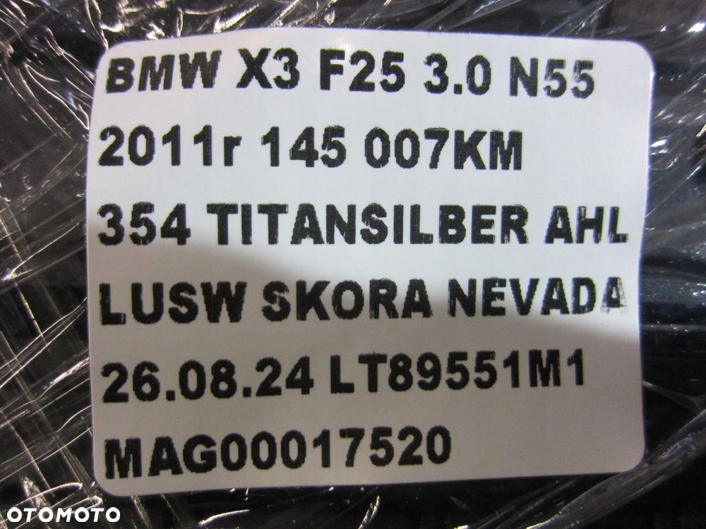 BMW X3 F25 PANEL STEROWANIA KLIMATYZACJI RADIO PODGRZEWANE FOTELE 9248265 - 12