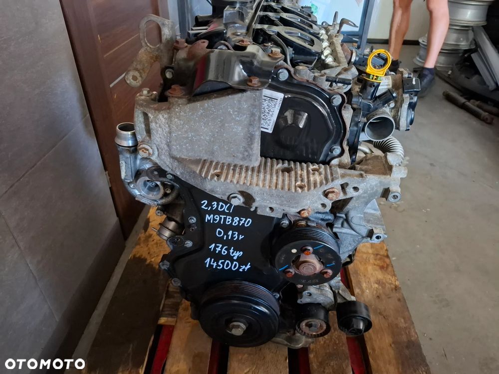 Silnik kompletny Renault Master III 2013 2,3 DCI przebieg 176 tysięcy nr M9TB870 - 4