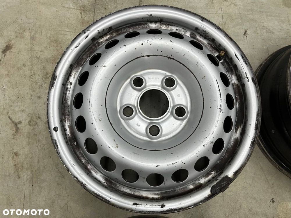 Felgi stalowe VW Transporter T5 T6 2003r.- r16 cali 6,5jx16 ET51 5x120 KOMPLET 7h0601027d - 7