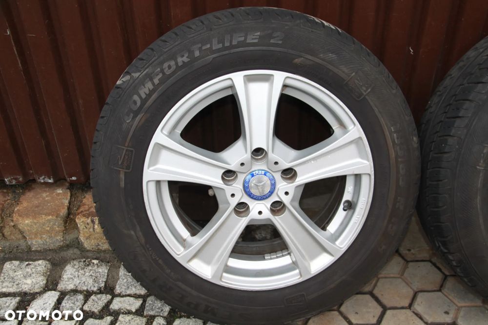 Koła Alufelgi  Mercedes A , B  Klasa 6,5 x15 , 5x112 ET 38 . 185 /65 R 15 - 5