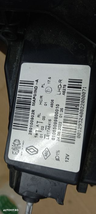 Far dreapta Led Pure vision Renault Clio 2022 - 3