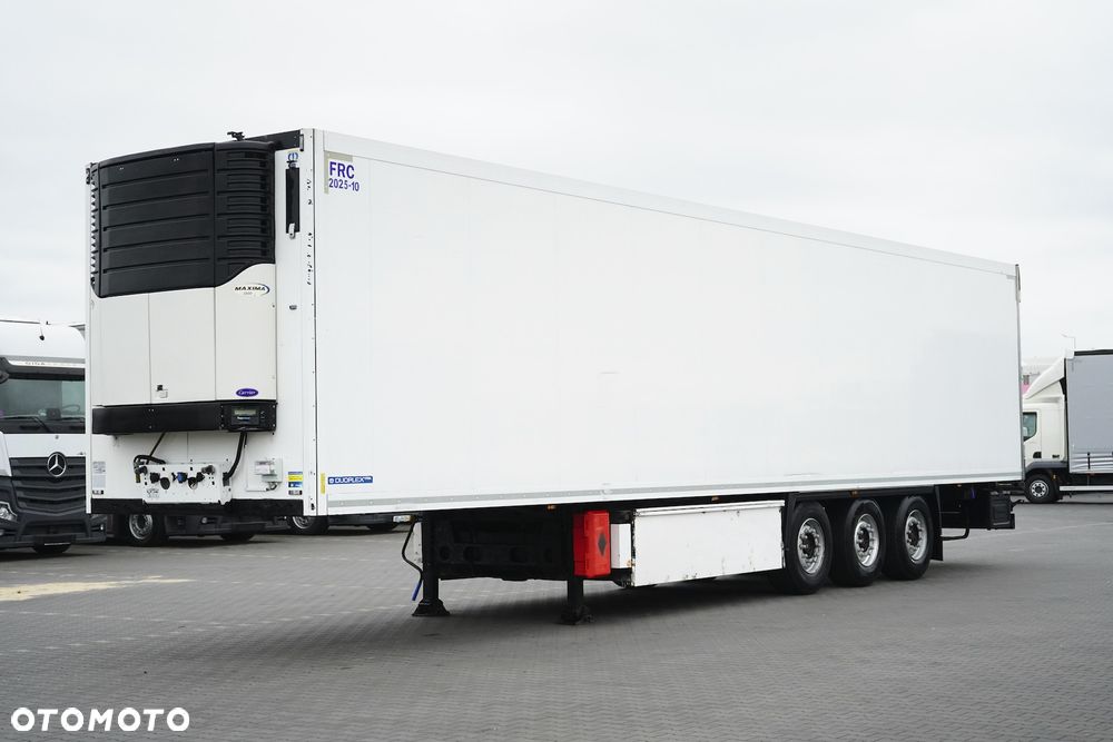 Krone CHŁODNIA / CARRIER MAXIMA 1300 / DOPPELSTOCK / OŚ PODNOSZONA - 1