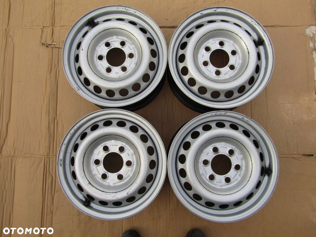 4x Felgi 16 Mercedes Sprinter 311 313 315 316 319 906 910 VW Crafter 6,5j ET62 - 1