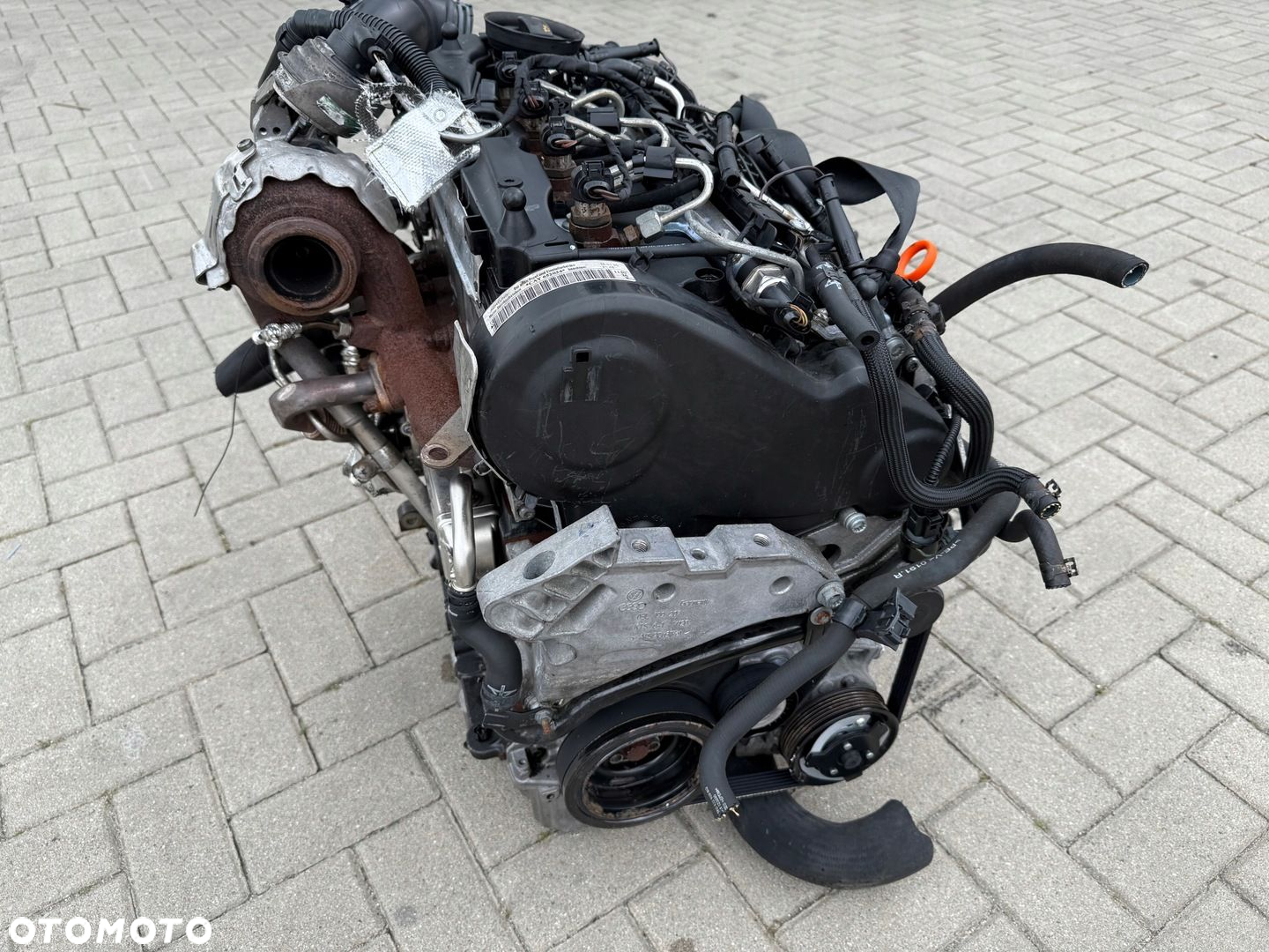 SILNIK KOMPLETNY 1.6 TDI CAY AUDI VW SEAT SKODA 158 tyś km 60DNI GWAR - 6