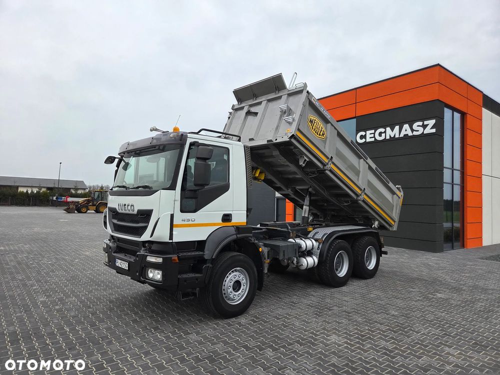 Iveco Trakker 450 / Hydroburta Meiller / 6x4 / Stan idealny!!! / - 1