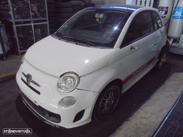 Carro MOT: 169A1000 CXVEL: 55204040  FIAT 500 2 FASE 1 2009 1.3D 75CV 3P BRANCO GASOLEO - 5