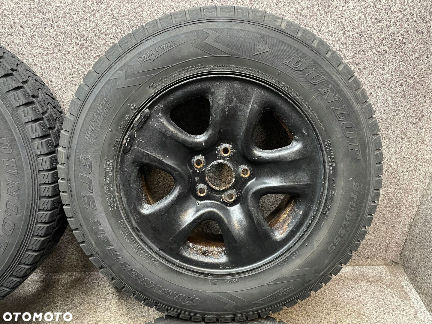 Kola felgi stalowe opony ZIMA DUNLOP R16 5x114.3 Suzuki Grand Vitara 2 II - 8