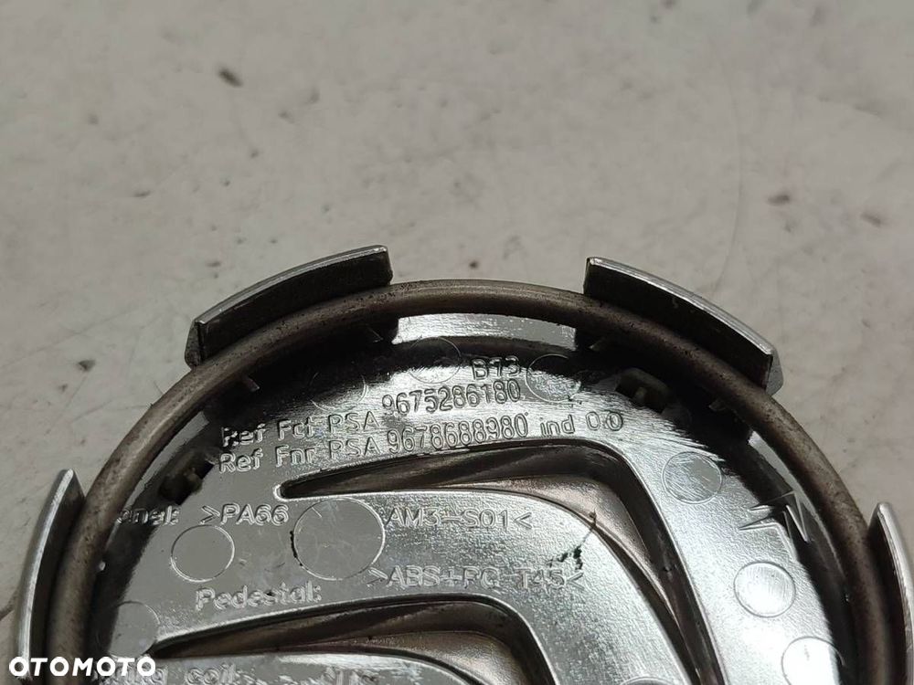 KAPSEL ZNACZEK FELGI KOMPLET CITROEN C5 X 9675286180 - 5