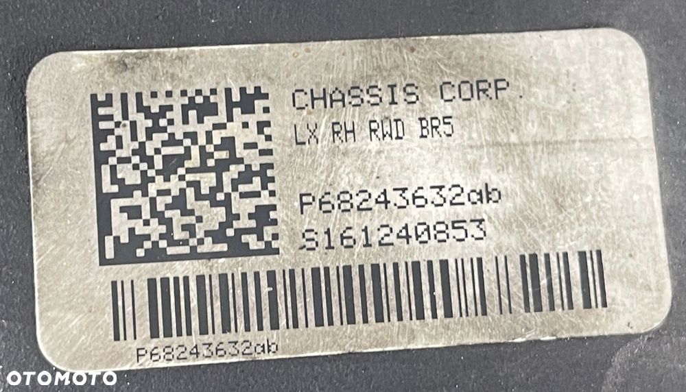 DODGE CHALLENGER LIFT 2015 - ZWROTNICA PRAWA PRZÓD PIASTA ZACISK 68243632AB - 4