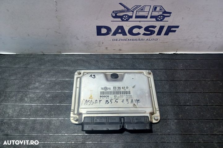 Calculator motor ECU 038906019EP 0281010701 - 1.9 AVF 038906019EP 028 - 1