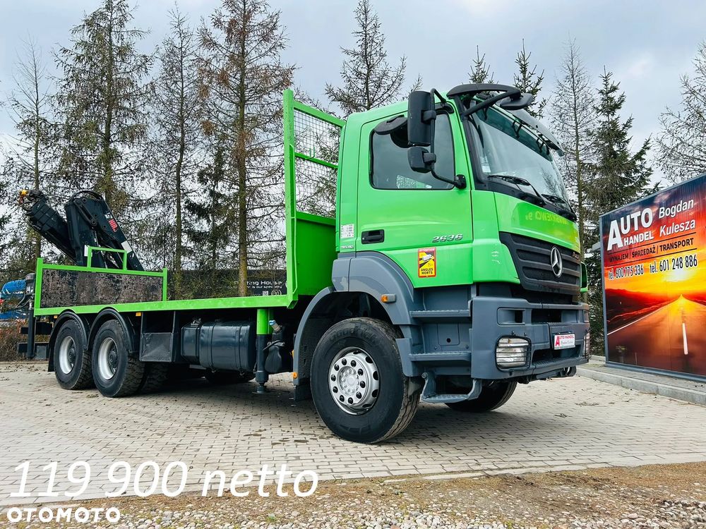 Mercedes-Benz Axor 2636 HDS HIAB 144E-3 HIDUO - 2