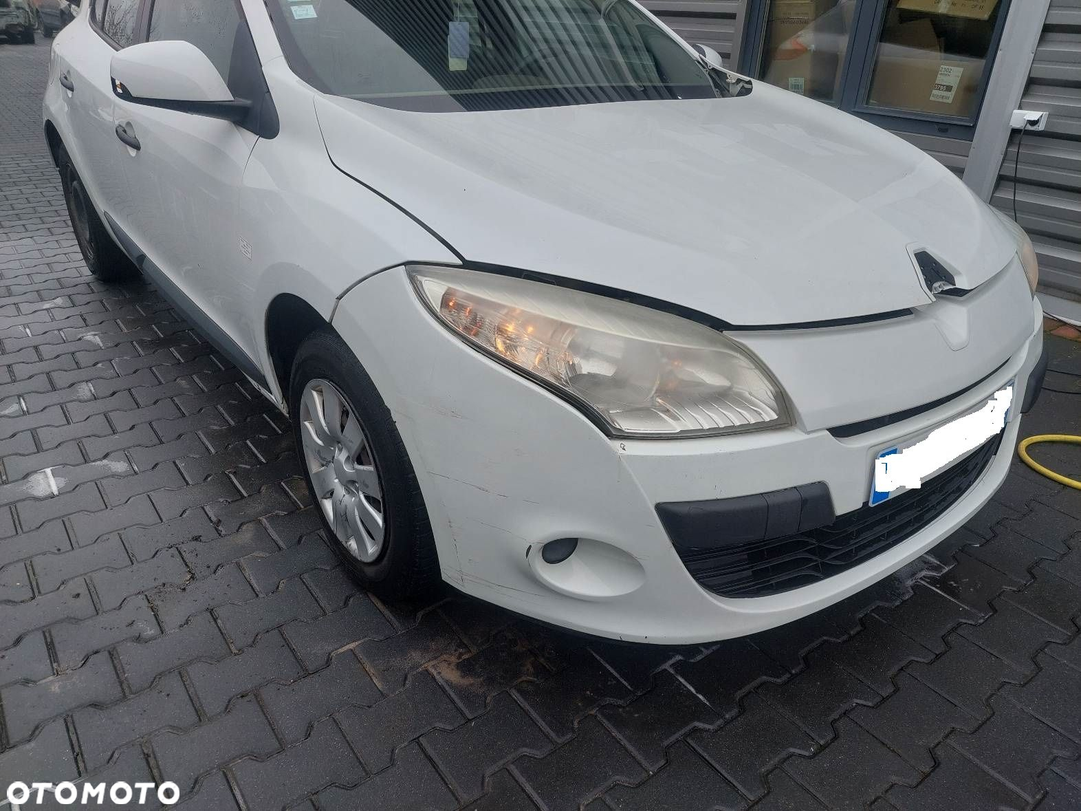 KOMPLETNY PRZÓD LAMPA BŁOTNIK MASKA ZDERZAK RENAULT MEGANE III OV369 - 2