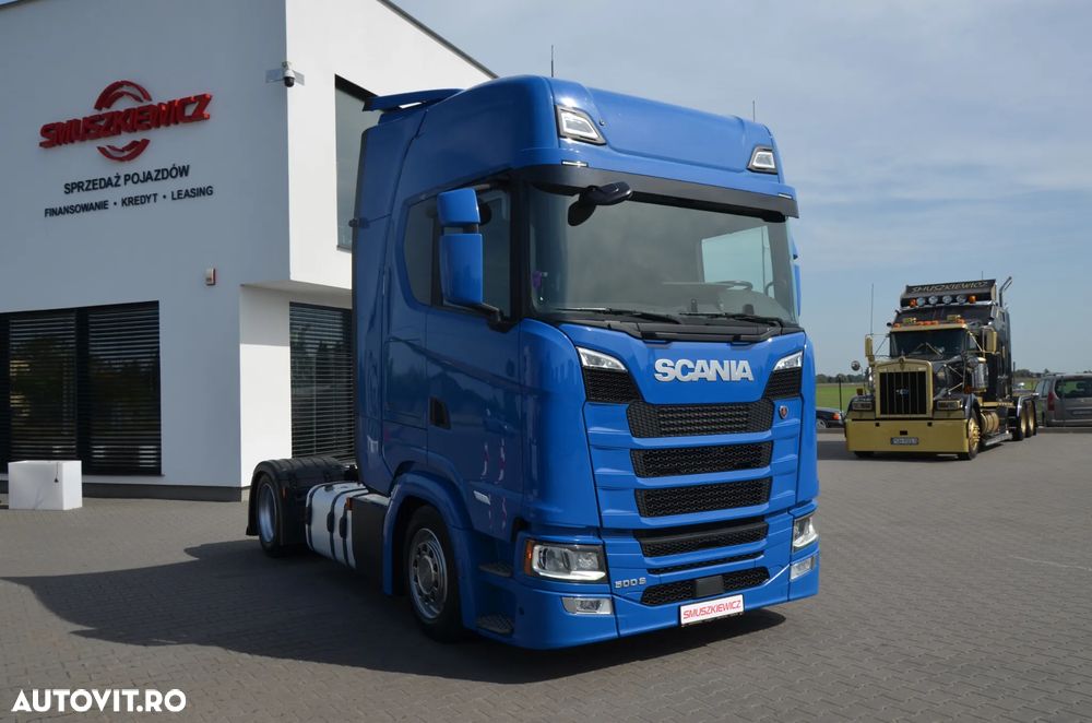 Scania S 500 / MEGA / 2023r / ACC / KLIMA P. / FULL LED / FULL AIR / WAGA / DE 5851 - 6