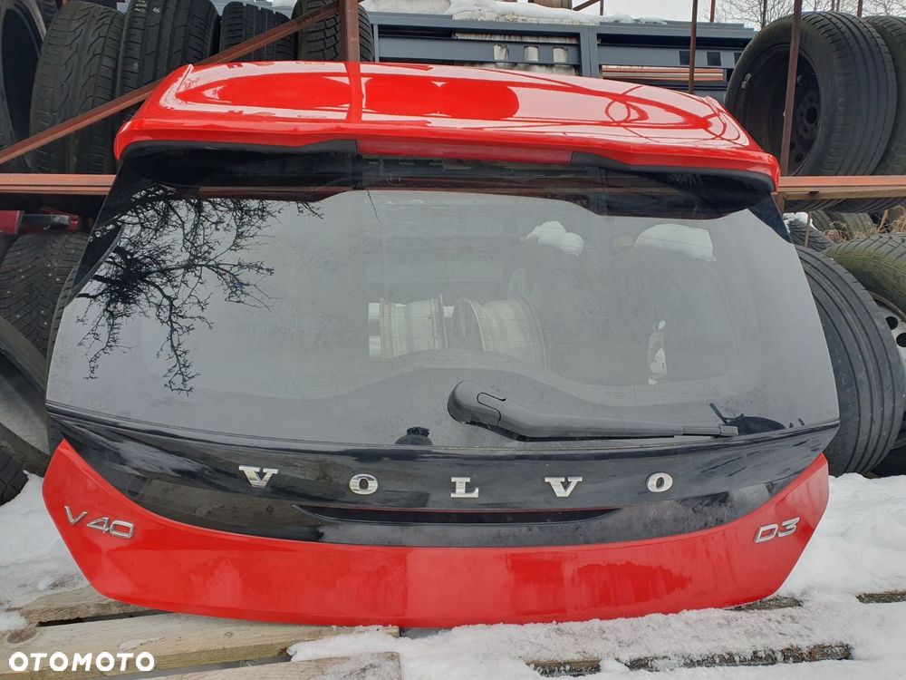 KLAPA BAGAŻNIKA VOLVO V40 II KOD LAKIERU 612