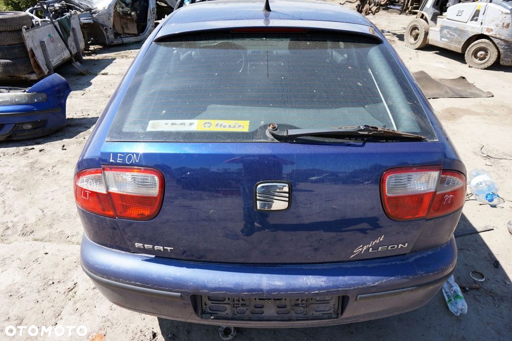 KLAPA BAGAŻNIKA TYLNA LEON I 1M1 5D HB  NIEBIESKI SEAT 1999-2006 - 1