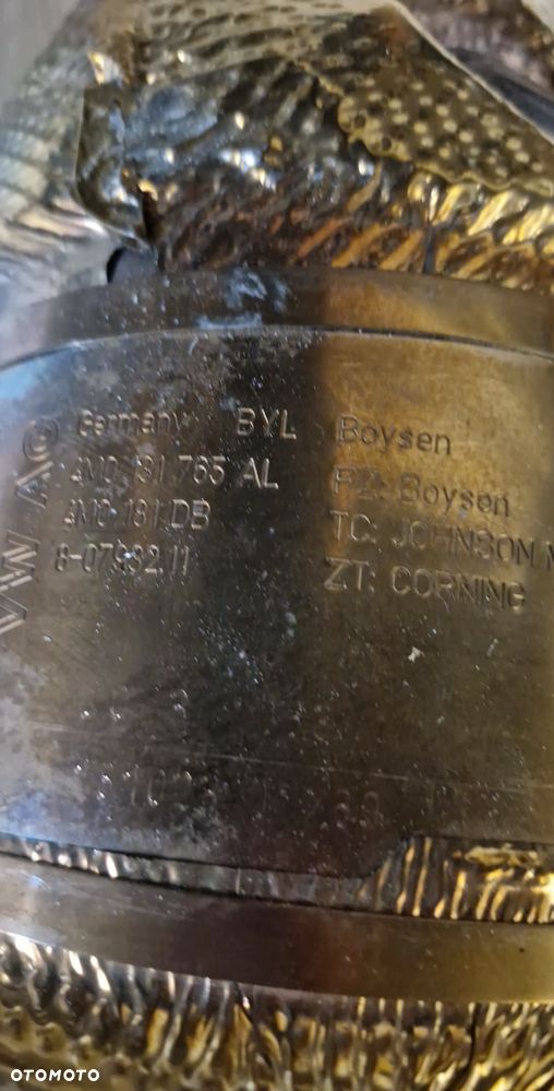 KATALIZATOR PORSCHE AUDI BENTLEY SQ7 RSQ8 4.0TFSI V8 4M0181DB 4M0131765AL 4M0254850R - 3