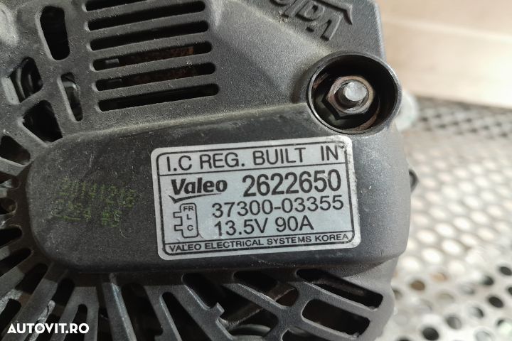 Alternator 2622650 / 37300-03355 Hyundai i10 2 [2013 - 2016] Hatchbac - 5