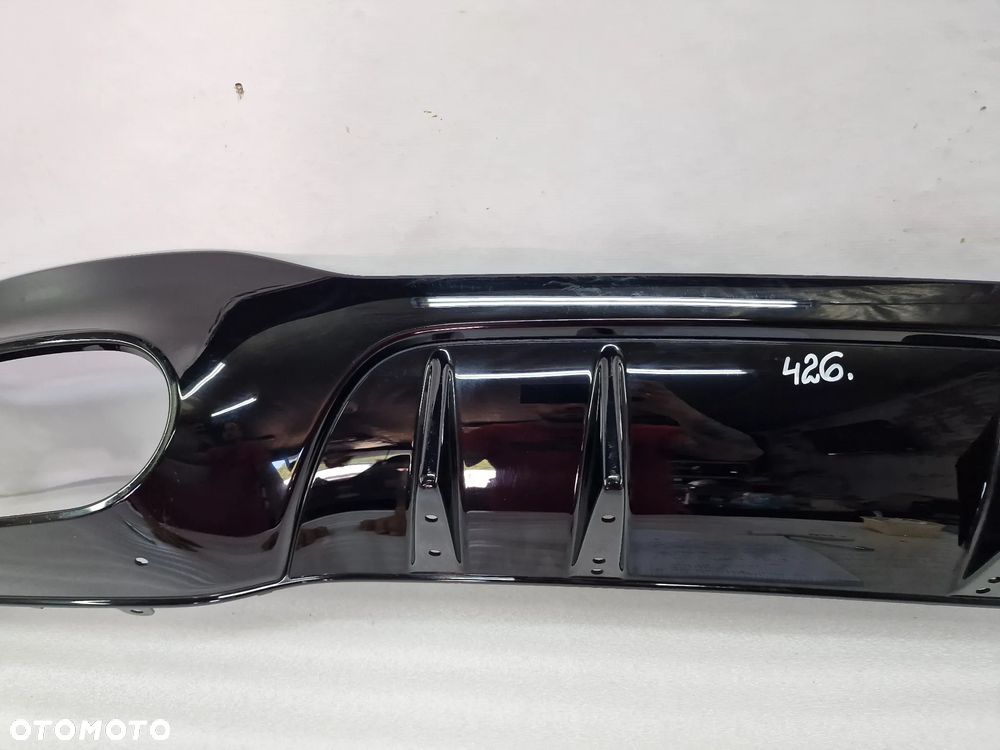 MERCEDES A-KLASSA W177 A35 / A45 AMG DYFUZOR / SPOJLER ZDERZKA TYLNEGO TYLNIEGO TYŁ NA WYSOKI POŁYSK , NR A1778856904 , NR AUKCJI DT426 - 4
