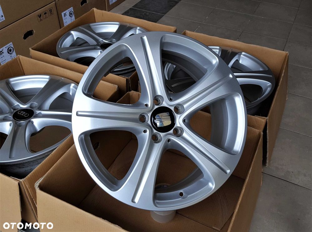 Alufelgi 18 5x112 Audi A3 A4 A6 Q2 Q3 Q5 Seat Leon Exeo Altea Ateca 876# - 8