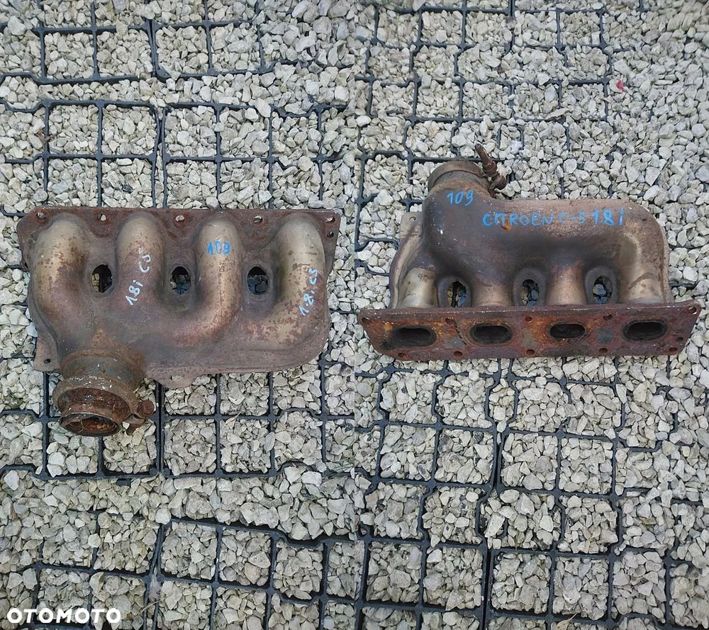 CITROEN PEUGEOT KOLEKTOR WYDECHOWY - 6