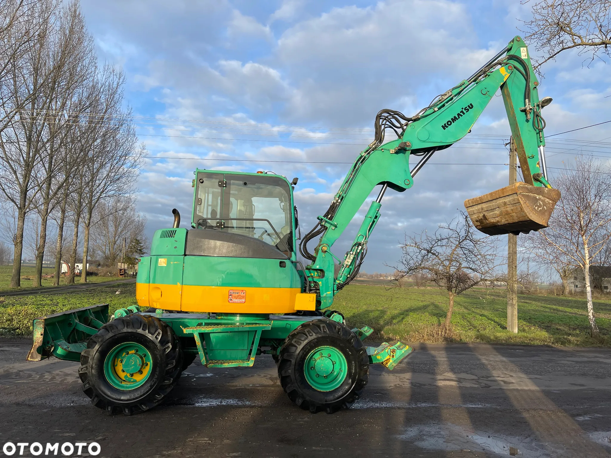 Komatsu Koparka kołowa Komatsu PW 98 MR Rok 2008 Gotowa do pracy W pełni sprawna Brutto - 7