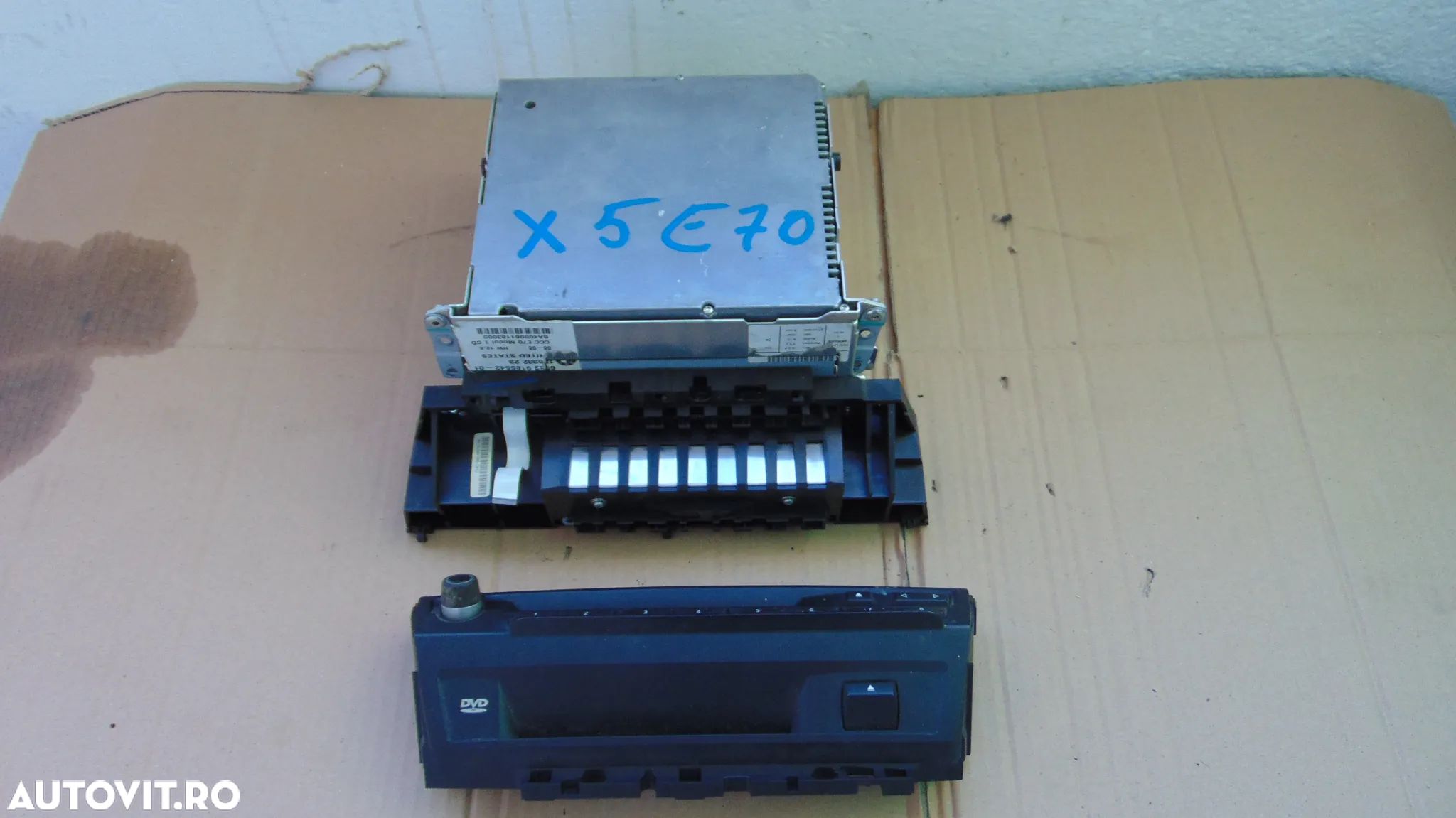 Radio CD BMW X5 E 70 an 2007-2013 cod 918554201 - 1