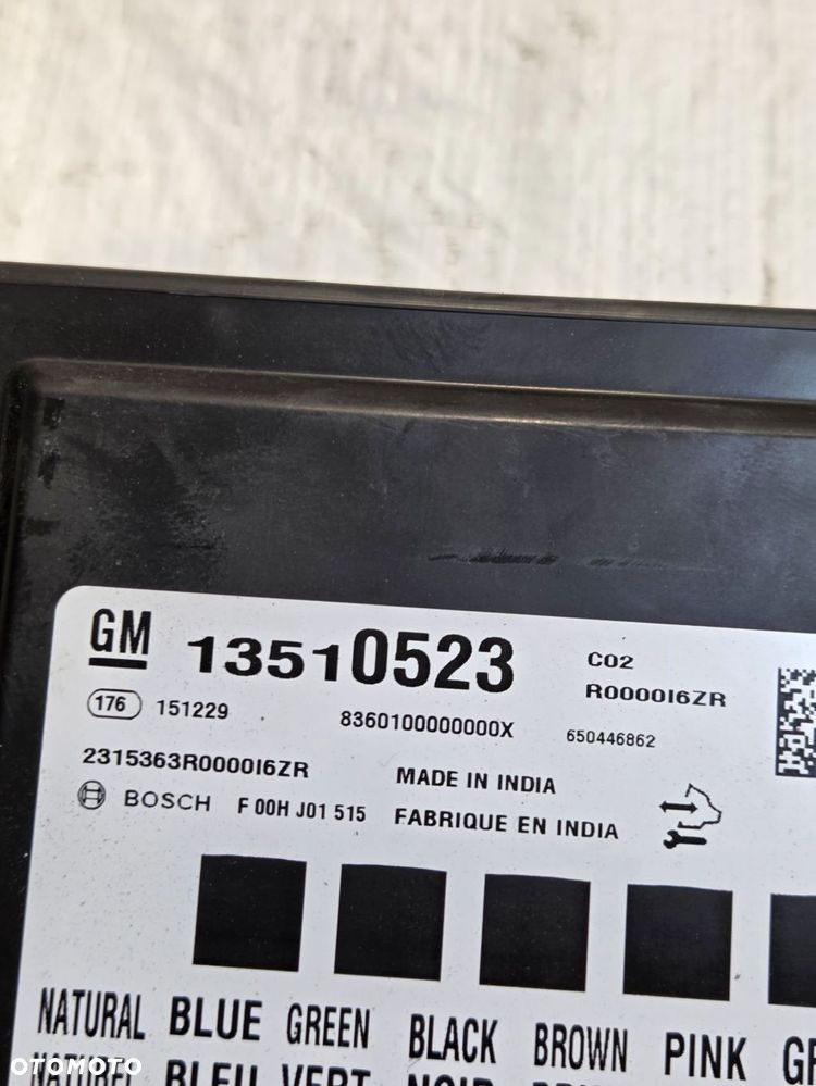 OPEL ASTRA K V MODUŁ STEROWNIK KOMFORTU 13510523 - 7