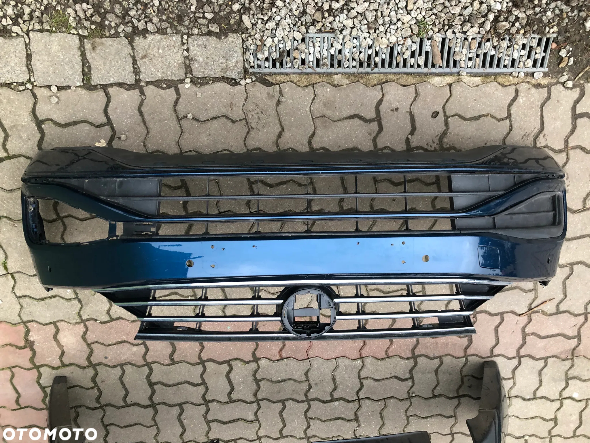 PASSAT B8 LIFT ZDERZAK PRZOD BELKA GRILL - 3