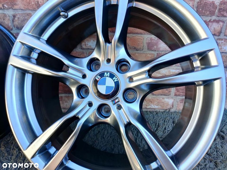 Oryginalne felgi BMW 18 5x120 3 F30 F34 E90 4 2 E46 Z3 Z4 F10 F20 E87 styling 400 M pakiet 8j ET34 8.5j ET47 441 grafit 7845880 - 15