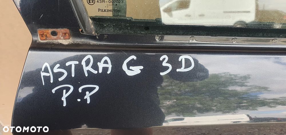 Drzwi prawy przód przednie prawe Opel Astra G 3D - 8