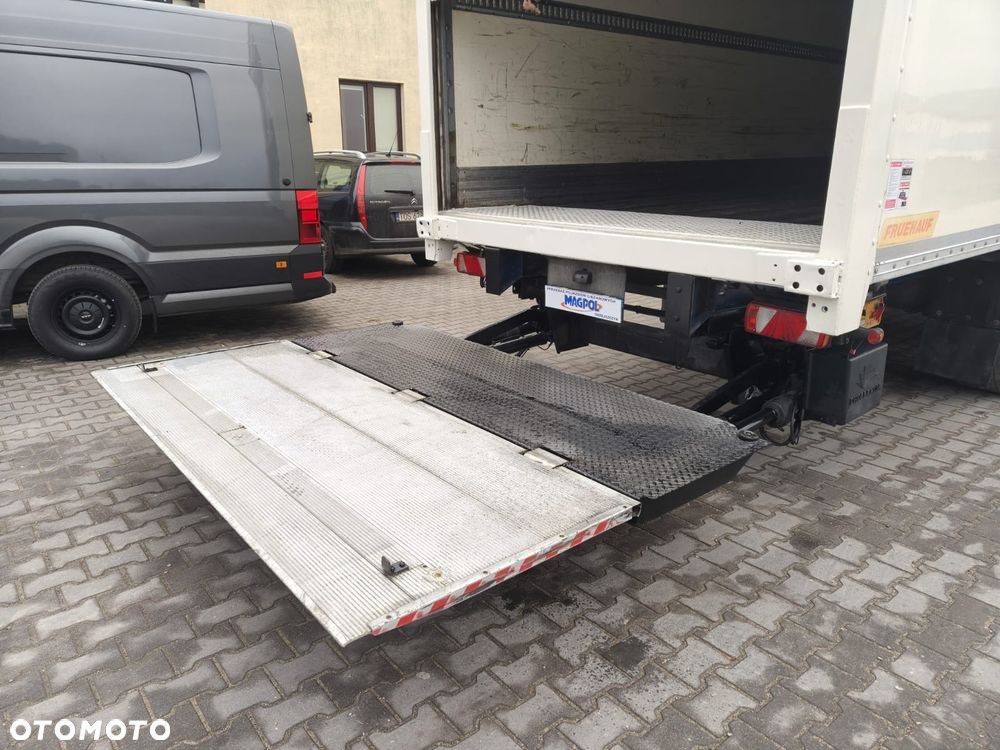 Fruehauf KONTENER FURGON / OSIE BPW . ROLETA / PODŁOGA SZYNA-DESKA / WINDA ZAŁADUNKOWA - 27