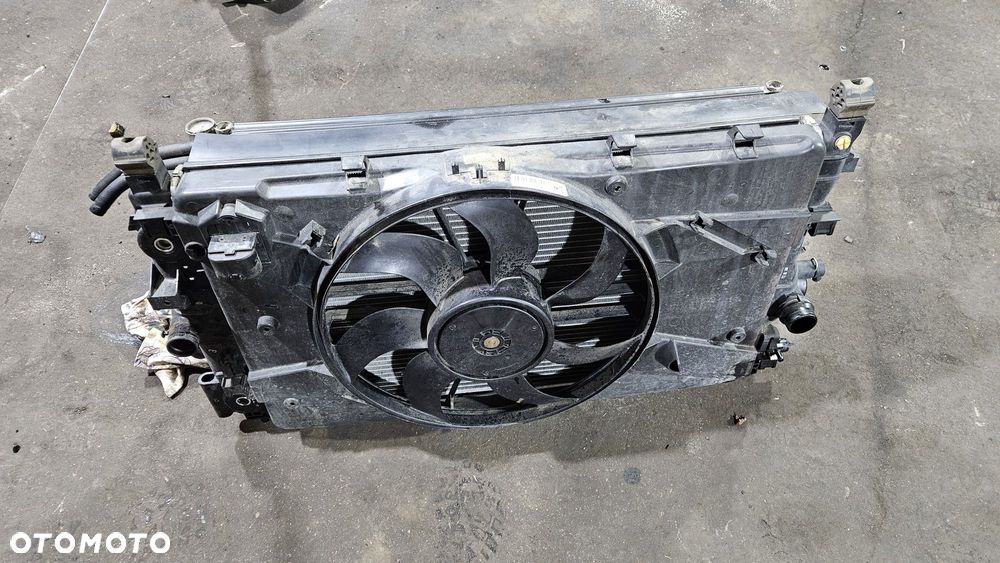 Chłodnice wentylator automat 1.4t turbo A14NET opel astra j IV 4 kompl - 1