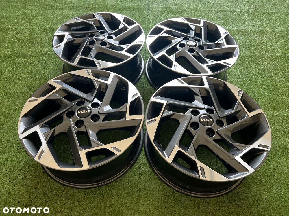 KOMPLET FELG FELGI ALU KIA SPORAGE SANTA FE 19 5X114,3 ET51 ORYGINALNE - 4