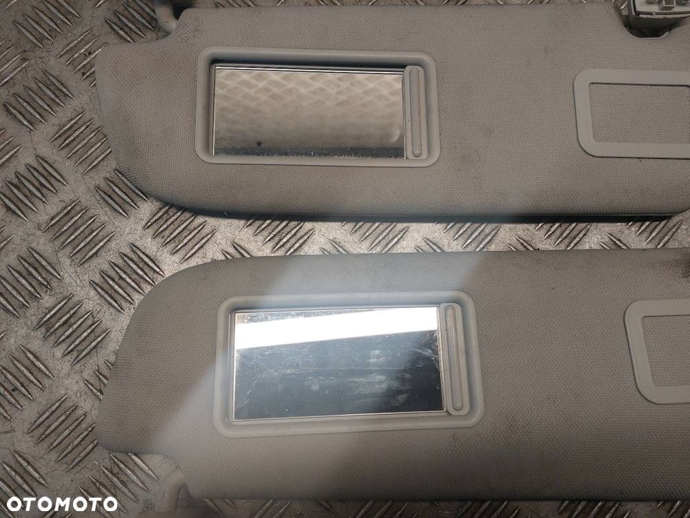 OSŁONA PRZECIWSŁONECZNA LEWA +  PRAWA AUDI A6 C6 4F0857552K 4F0857551K - 2