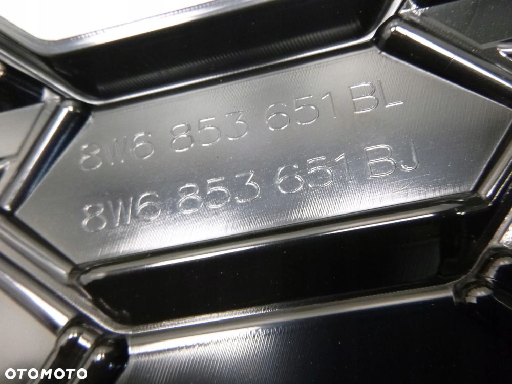 AUDI A5 LIFT GRILL ATRAPA CHŁODNICY CHROM CZARNY 2XPDC ORYGINAŁ - 9