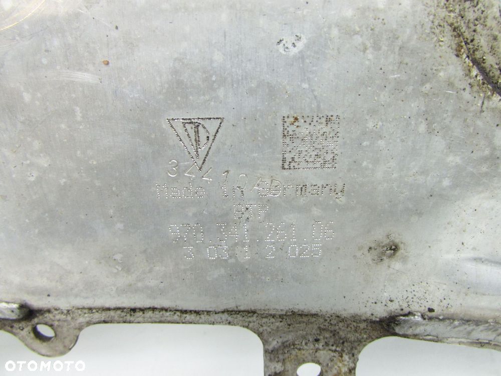 PORSCHE PANAMERA I 970 LIFT 09-16 OSLONA DOLNA SILNIKA WSPORNIK WZMOCNIENIE ROZPORKA 97034126106 - 7