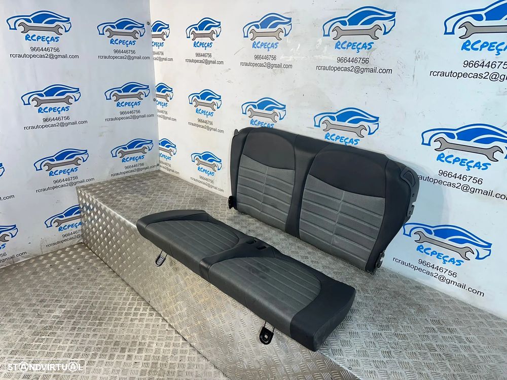 Conjunto Bancos Pele Perfurada Tecido Fiat 500 Sport 312 2007 - Presente - 9