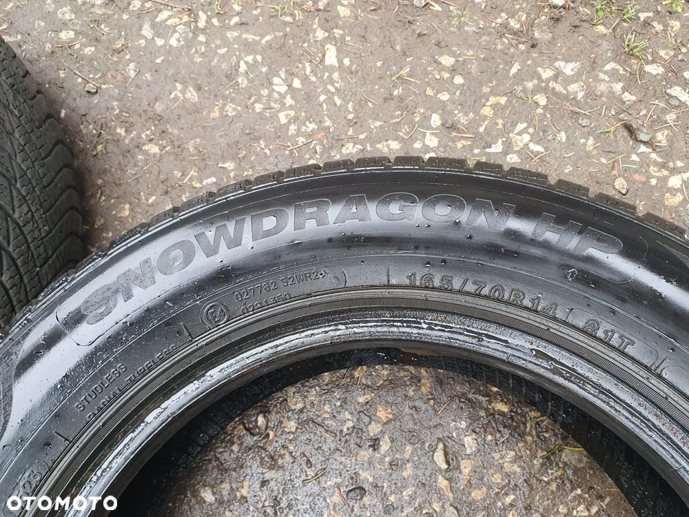 4x opony zimowe Imperial Snowdragon HP 165/70R14 ZIMÓWKI OPONY  ZIMOWE 2023r 6.6 mm - 4