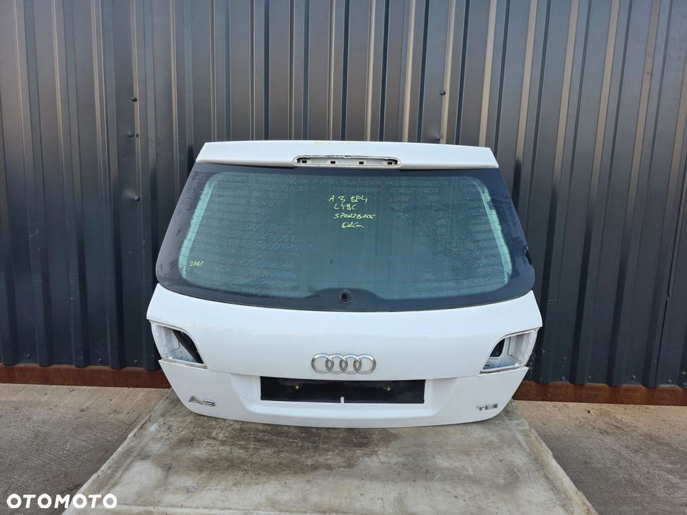 KLAPA TYŁ AUDI A3 8P 5-DRZWI SPORTBACK LY9C ORYGINAŁ 2004-2011 ! - 1
