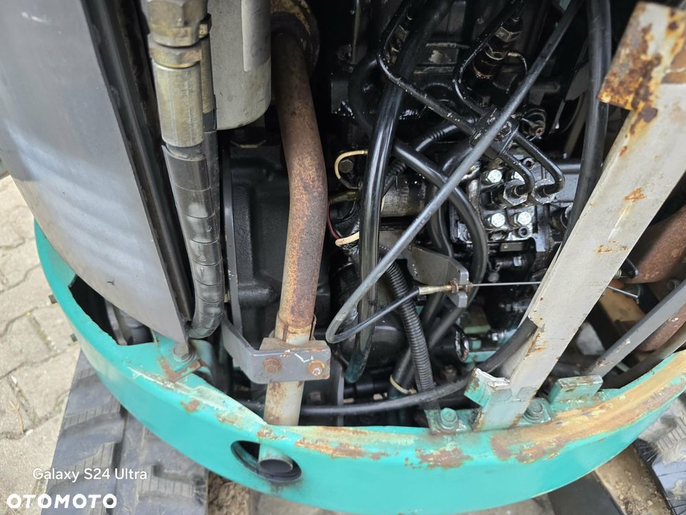 Kubota IHI is9ux Japonska minikoparka Oryginalna po serwisie 1 tona 1653 moto godziny Yanmar Film - 4