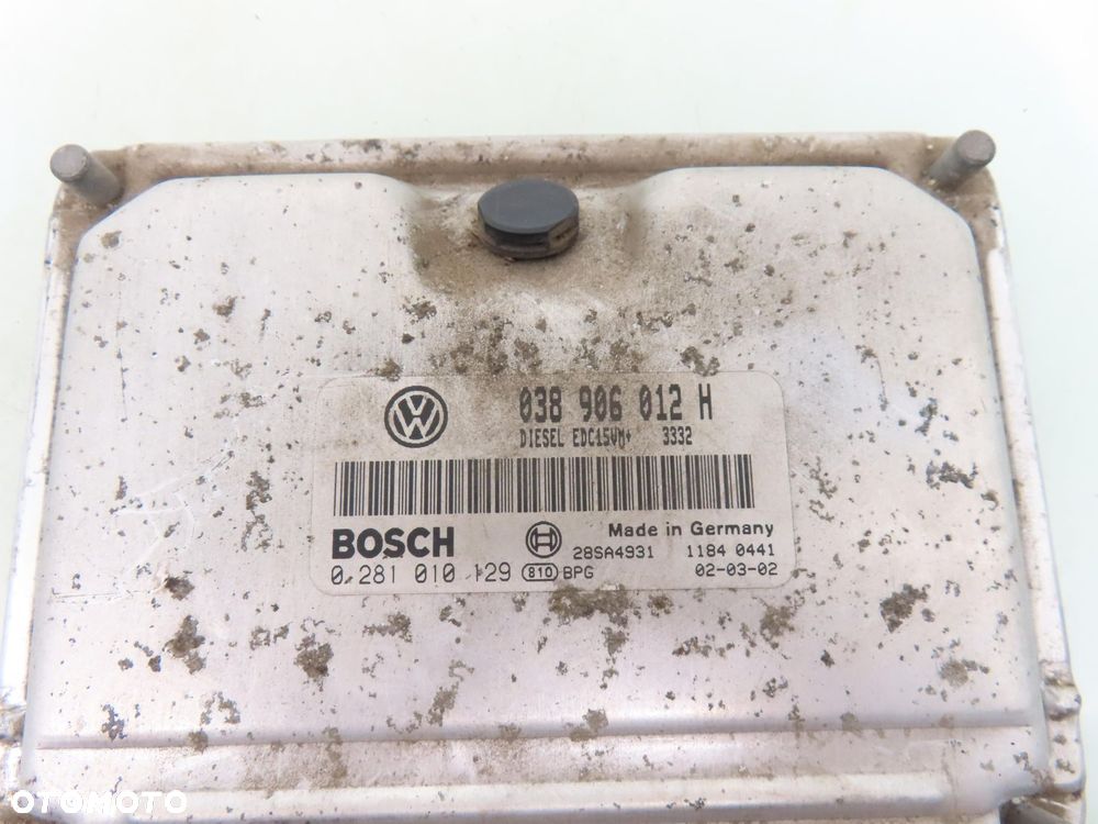 STEROWNIK SKODA OCTAVIA I 1.9 TDI 038906012H 0281010129 - 3