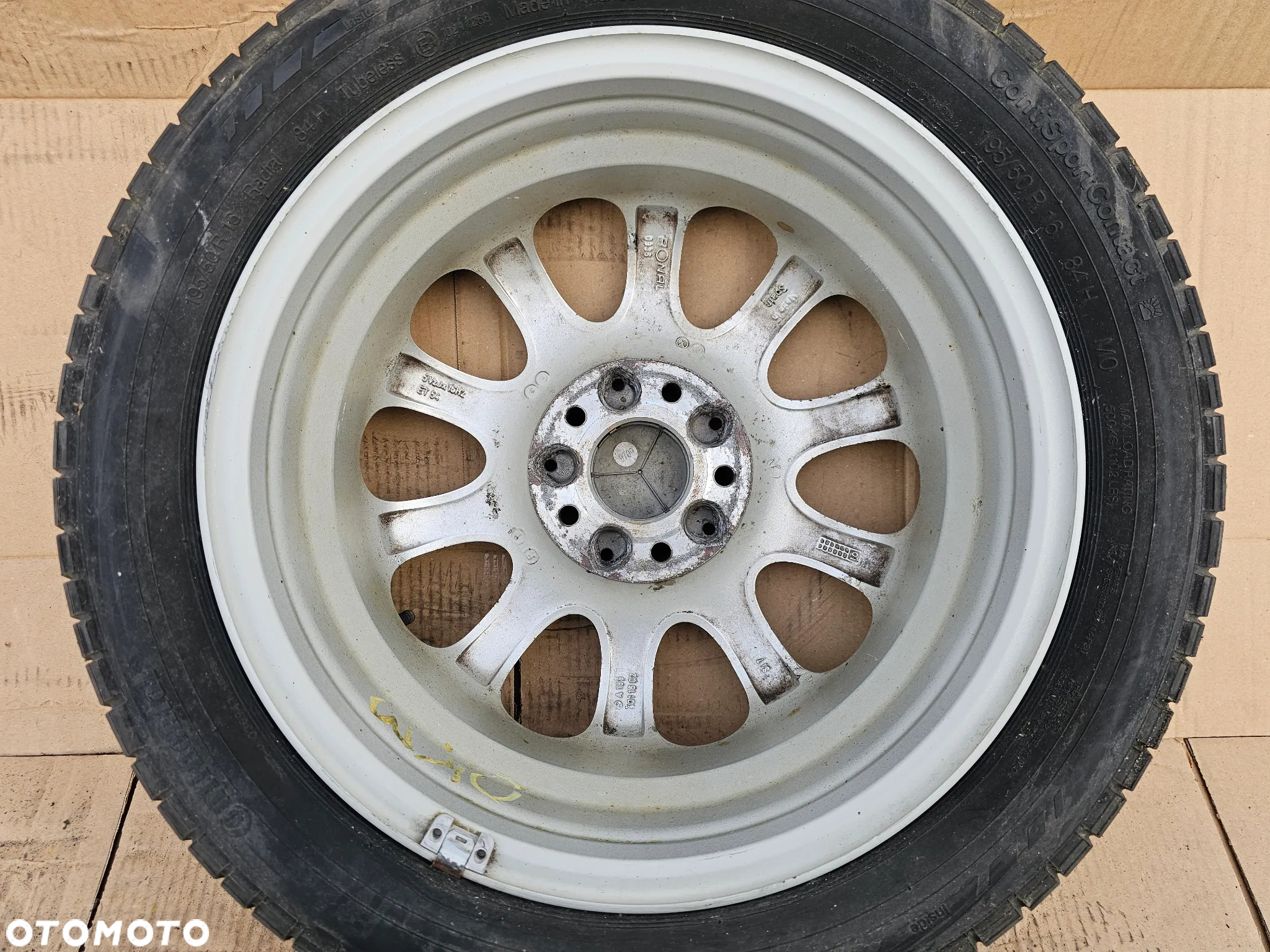 (Z82) Mercedes-Benz OE A-Klasa W168 / A 168 401 16 02 / 5,5Jx16 ET54 5x112 - 4