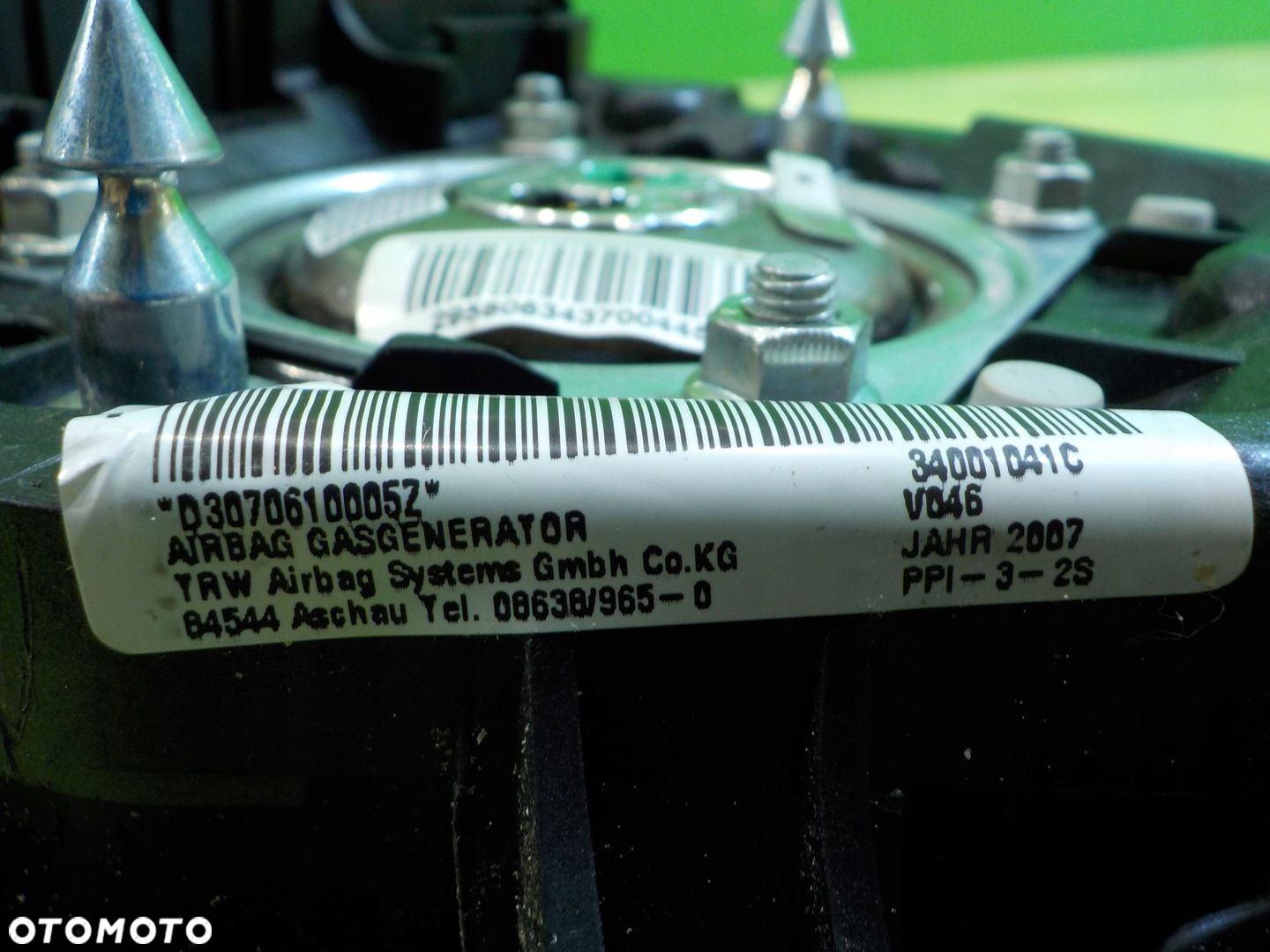 RANGE ROVER L322 LIFT 3.6 TD V8 07r 5D AIRBAG poduszka kierowcy 34001041C - 4
