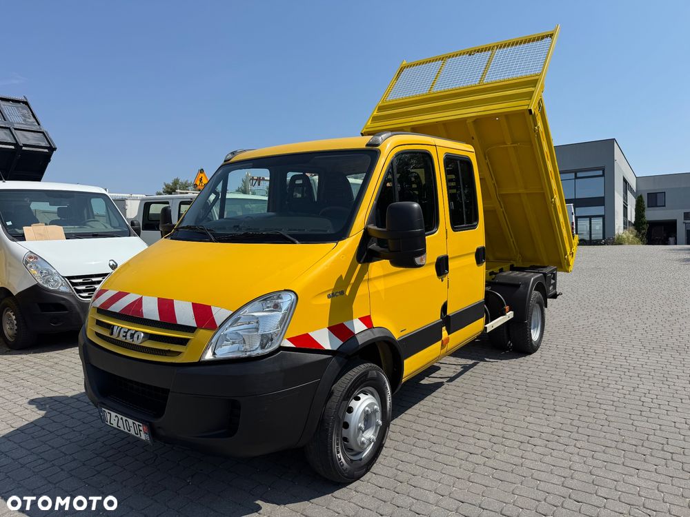 Iveco Daily 65C18 Wywrotka 7 Osobowa Brygadówka KLIMA Bliźniak 3.5t Na Haku Kipper Kiper Wywrot - 1