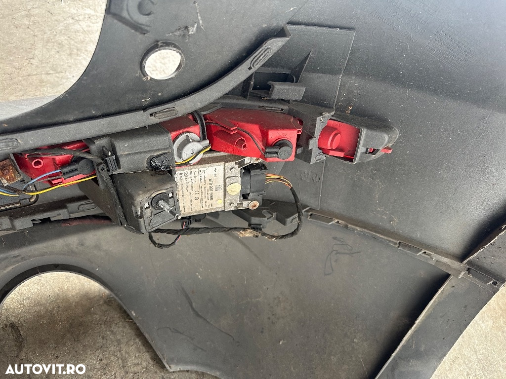Bara spate Audi Q5 2008 2009 2010 2011 2012 2013 2014 8R0807385C 4 senzori gri evacuare dubla - 4