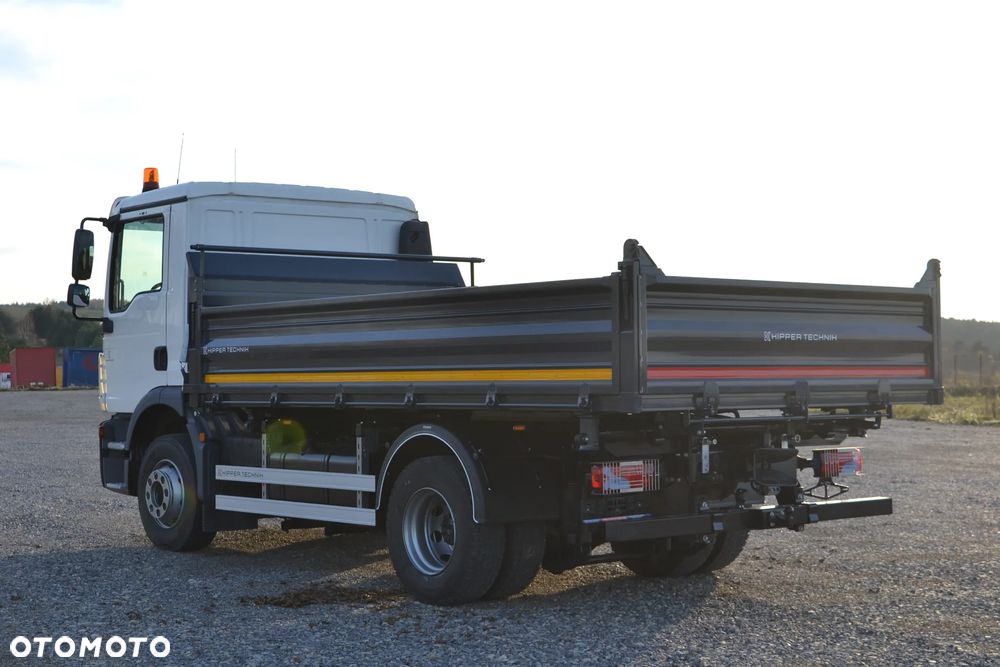 MAN TGM 15.250 15.290 Nowy 3-stronny WYWROT Kiper WYWROTKA Blokada mostu Manual Klima Ładowność 8760 - 10